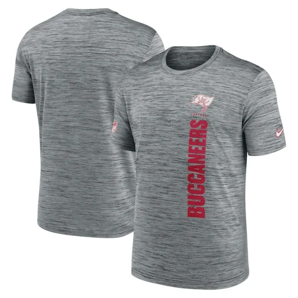 Tampa bay buccaneers nike 2024 sideline velocity performance t shirt Gray