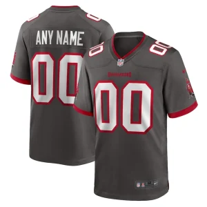 Tampa bay buccaneers nike alternate custom game jersey pewter Multi