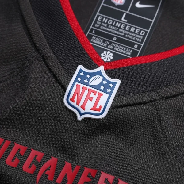 Tampa bay buccaneers nike alternate custom game jersey pewter Multi XL