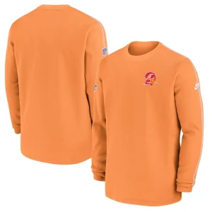 Tampa bay buccaneers nike alternate logo coach long sleeve top Orange