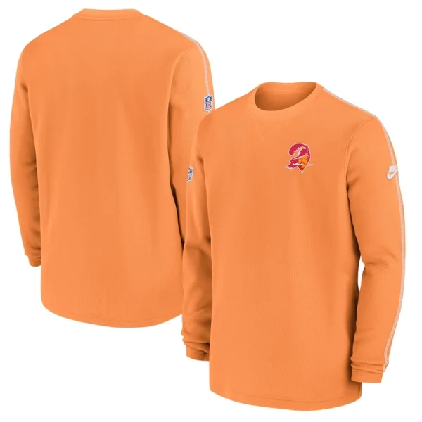 Tampa bay buccaneers nike alternate logo coach long sleeve top Orange