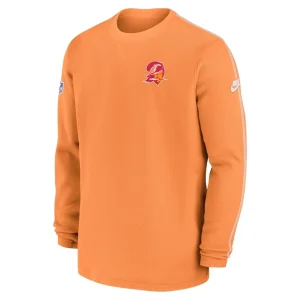 Tampa bay buccaneers nike alternate logo coach long sleeve top Orange M