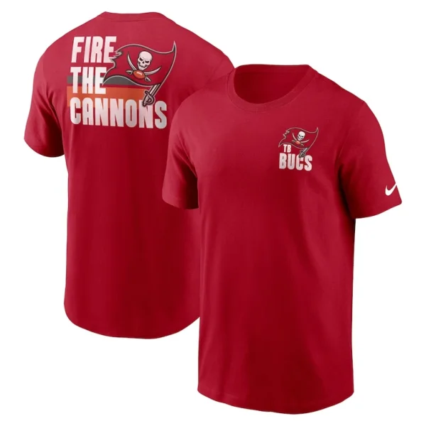 Tampa bay buccaneers nike blitz essential t shirt Red