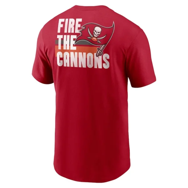 Tampa bay buccaneers nike blitz essential t shirt Red L