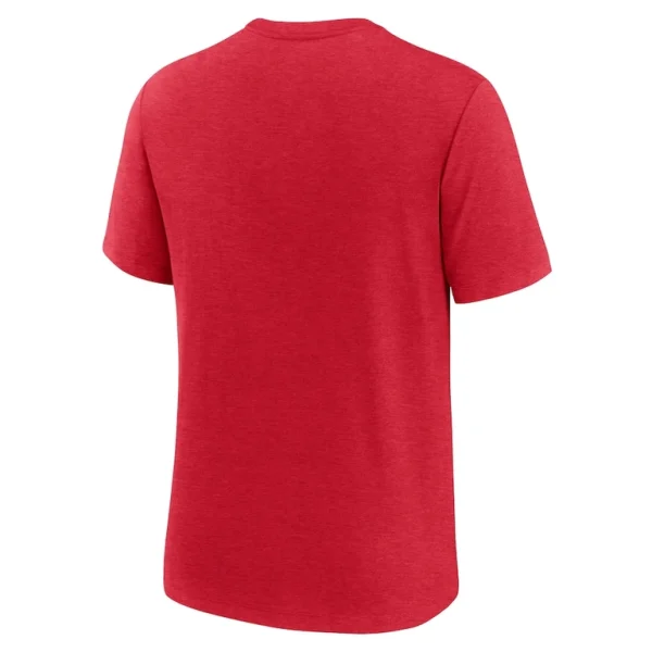 Tampa bay buccaneers nike blitz tri blend t shirt Heather red L