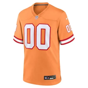 Tampa bay buccaneers nike custom throwback game jersey Orange M