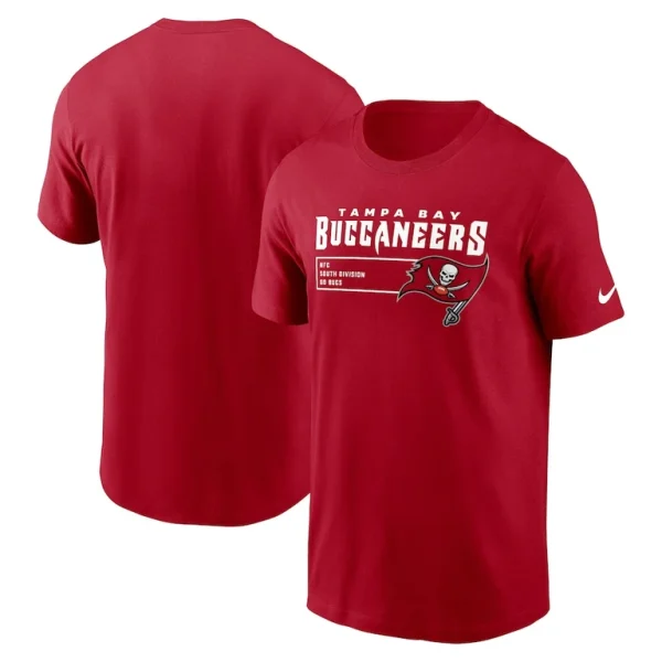 Tampa bay buccaneers nike division essential t shirt Red