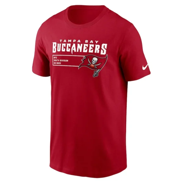 Tampa bay buccaneers nike division essential t shirt Red M
