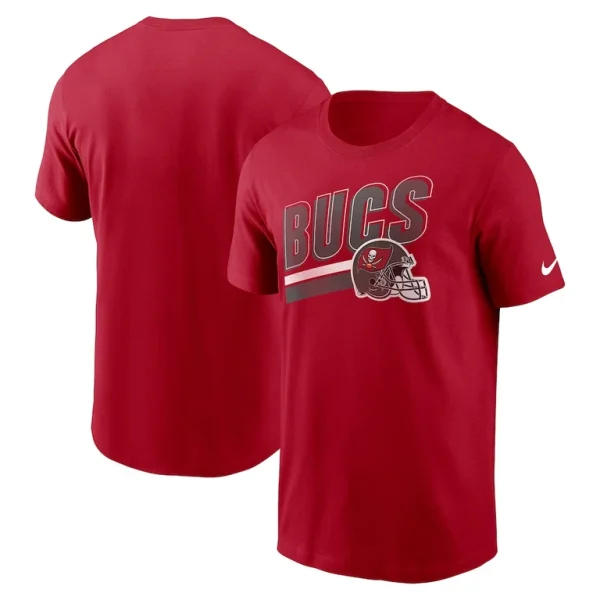 Tampa bay buccaneers nike essential blitz lockup t shirt Red