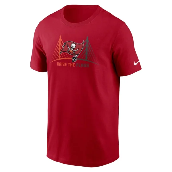 Tampa bay buccaneers nike essential local phrase t shirt Red M