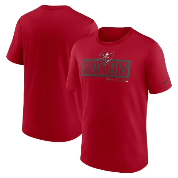 Tampa bay buccaneers nike exceed performance t shirt Red