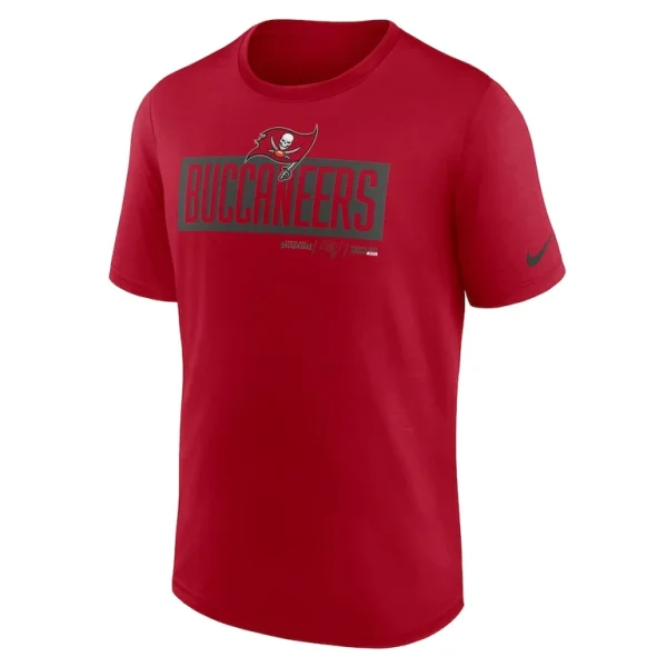 Tampa bay buccaneers nike exceed performance t shirt Red M