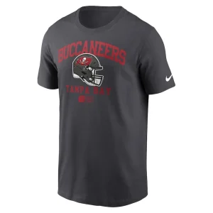 Tampa bay buccaneers nike helmet essential t shirt anthracite Multi M