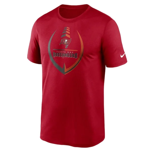 Tampa bay buccaneers nike icon legend performance t shirt Red M