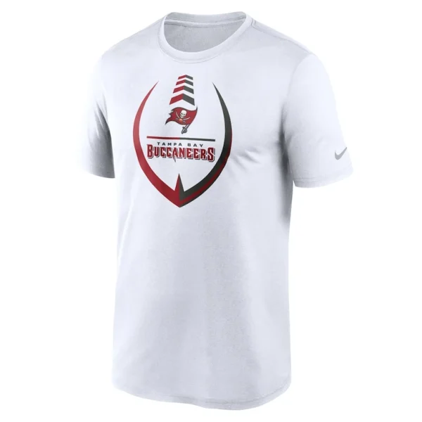 Tampa bay buccaneers nike icon legend performance t shirt White M