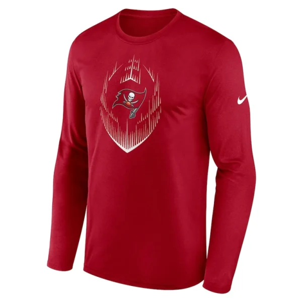 Tampa bay buccaneers nike legend icon long sleeve t shirt Red M