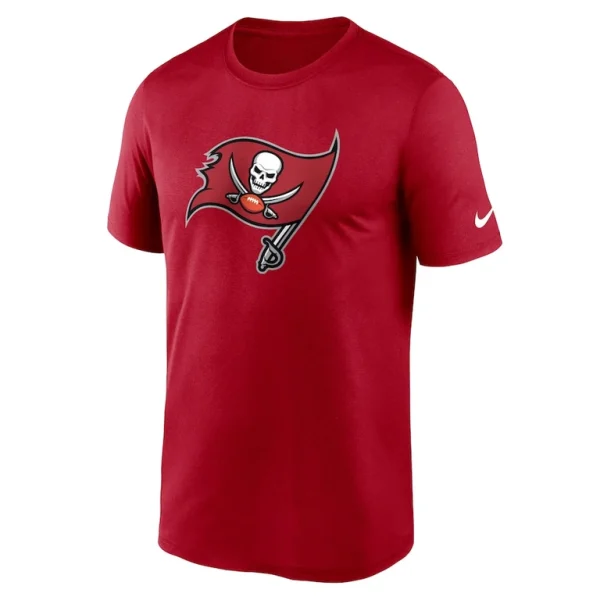 Tampa bay buccaneers nike legend logo performance t shirt Red M