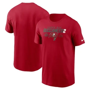 Tampa bay buccaneers nike local essential t shirt Red