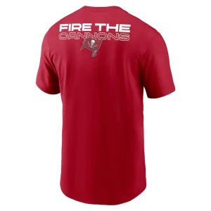 Tampa bay buccaneers nike local phrase t shirt Red L