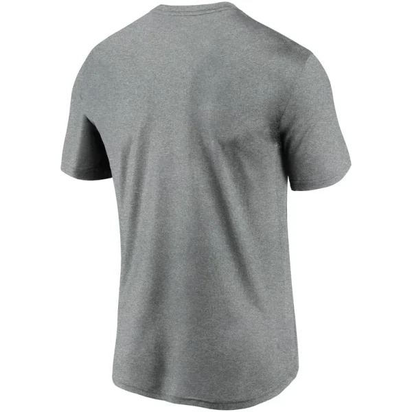 Tampa bay buccaneers nike logo essential legend performance t shirt Heathered pewter L