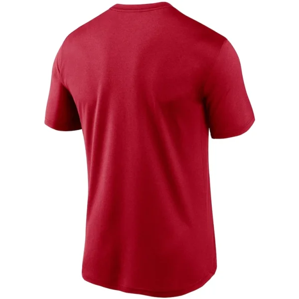Tampa bay buccaneers nike logo essential legend performance t shirt Red L