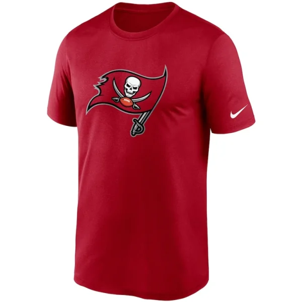 Tampa bay buccaneers nike logo essential legend performance t shirt Red M