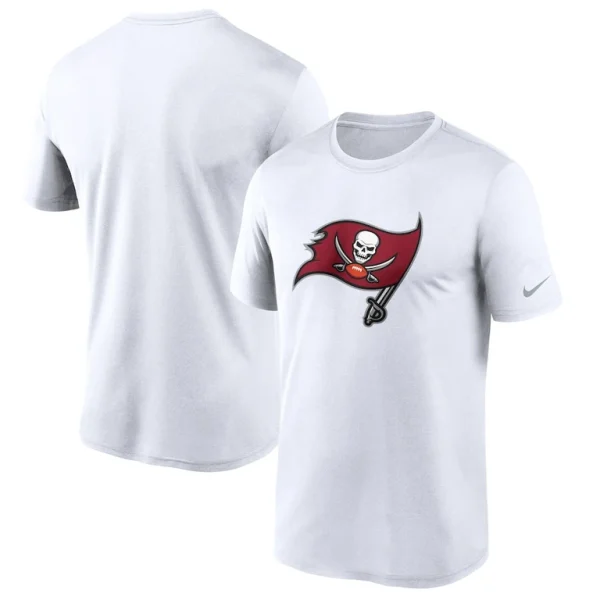 Tampa bay buccaneers nike logo essential legend performance t shirt White