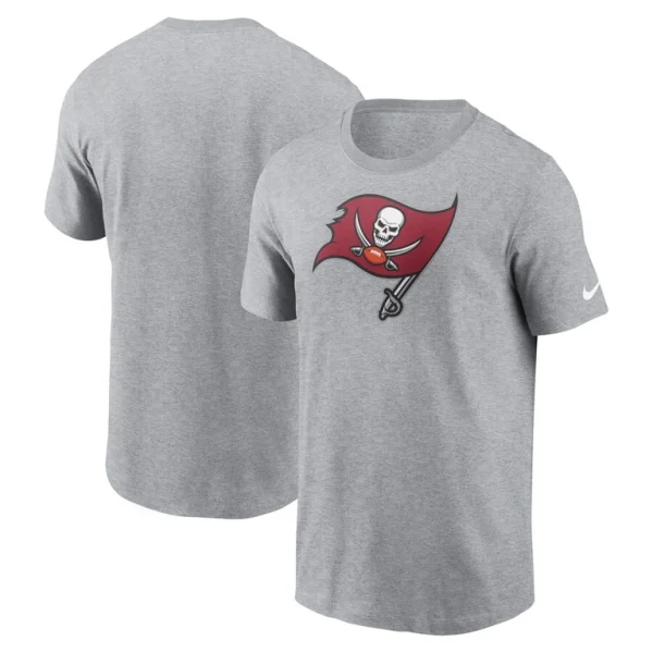Tampa bay buccaneers nike logo essential t shirt Gray