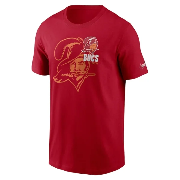 Tampa bay buccaneers nike logo essential t shirt Red M