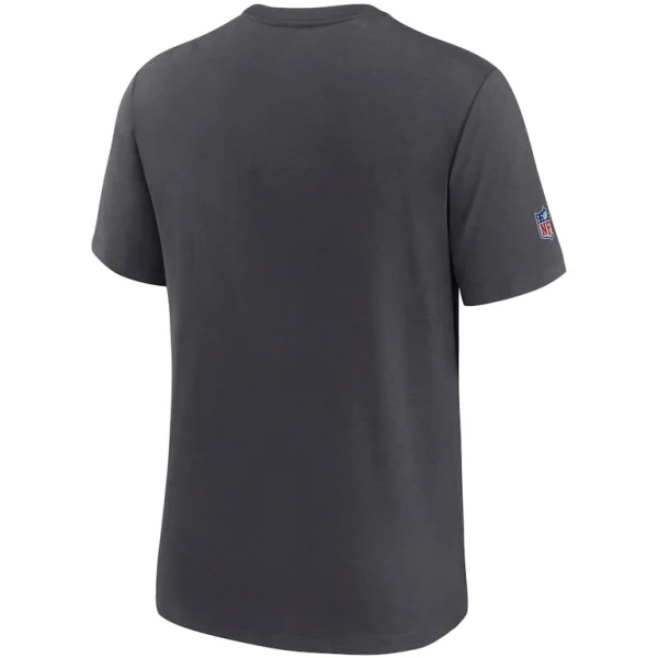 Tampa bay buccaneers nike nfl crucial catch performance t shirt Charcoal L
