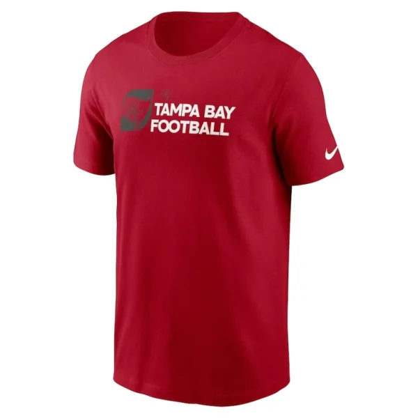 Tampa bay buccaneers nike outline t shirt Red M