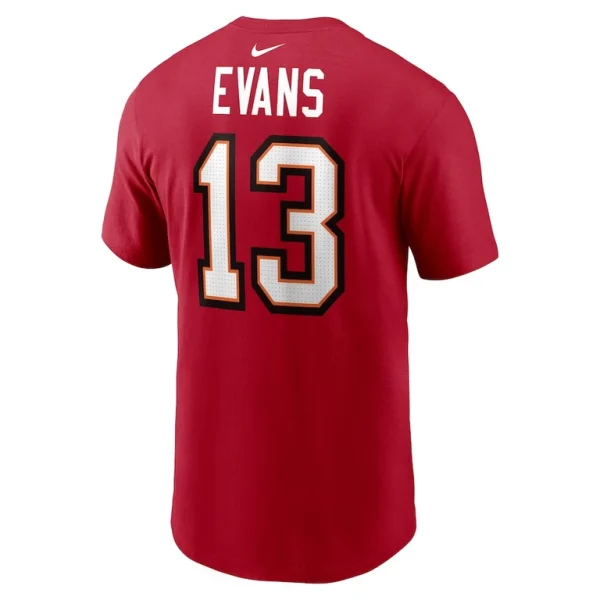 Tampa bay buccaneers nike player name number t shirt Red L
