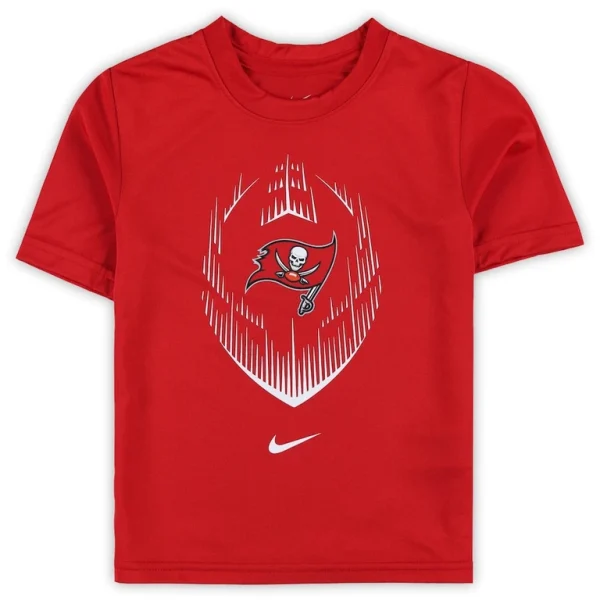 Tampa bay buccaneers nike preschool legend icon performance t shirt Red