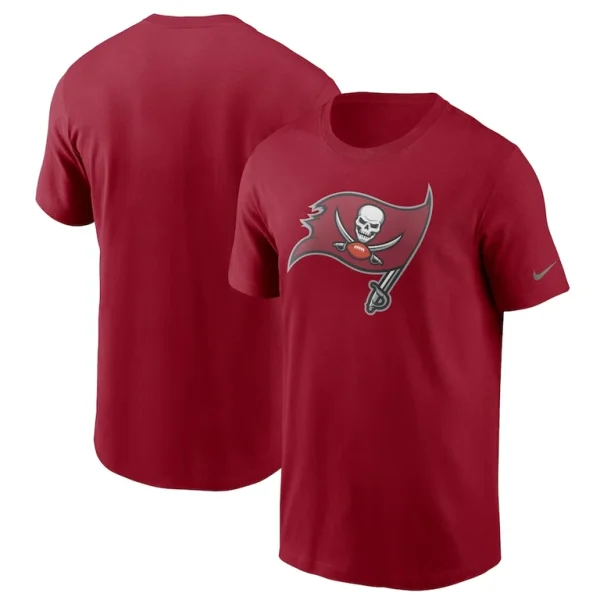 Tampa bay buccaneers nike primary logo t shirt Red