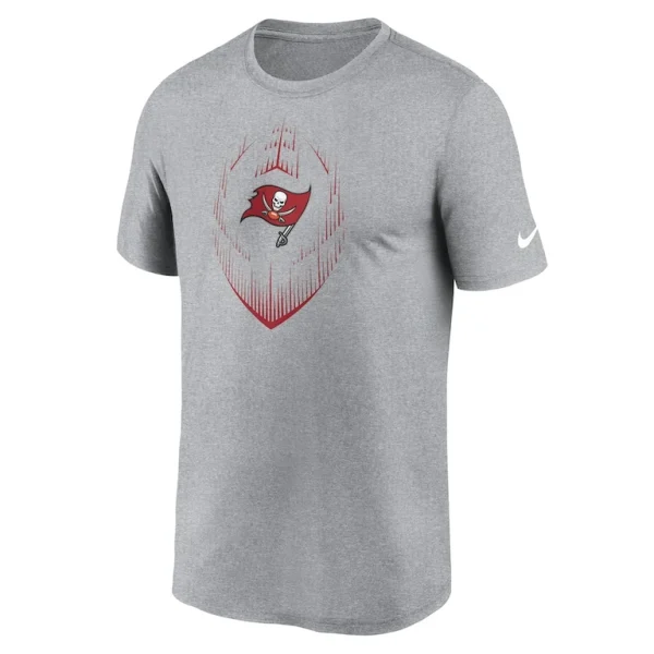 Tampa bay buccaneers nike primetime legend icon performance t shirt Heather gray M