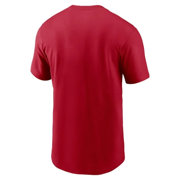 Tampa bay buccaneers nike primetime wordmark essential t shirt Red L