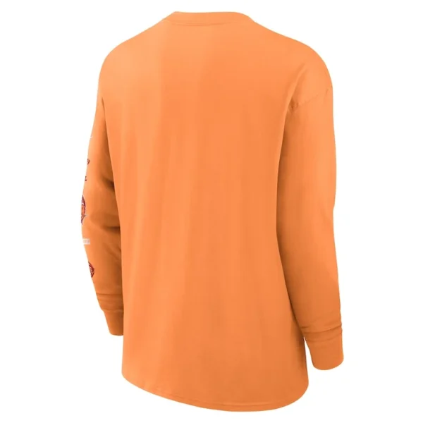 Tampa bay buccaneers nike rewind heavy max 90 pocket long sleeve t shirt Orange L