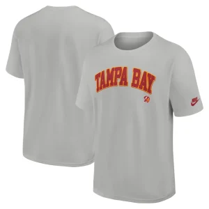 Tampa bay buccaneers nike rewind max90 statement t shirt Silver
