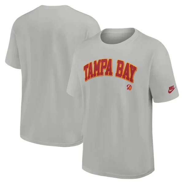 Tampa bay buccaneers nike rewind max90 statement t shirt Silver