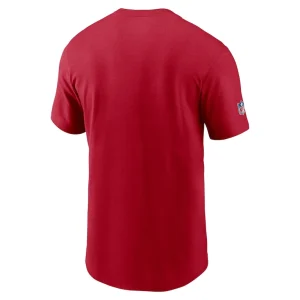 Tampa bay buccaneers nike sideline infograph lockup performance t shirt Red M