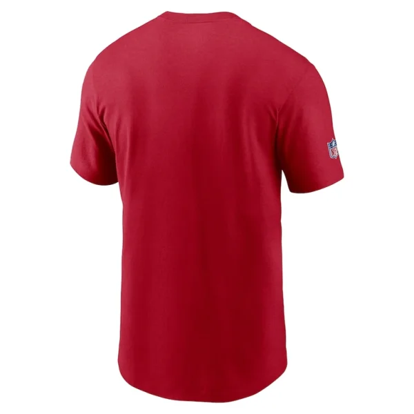 Tampa bay buccaneers nike sideline infograph lockup performance t shirt Red M