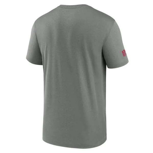 Tampa bay buccaneers nike sideline legend performance t shirt Heather gray L