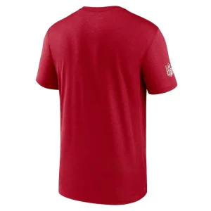 Tampa bay buccaneers nike sideline legend performance t shirt Red L