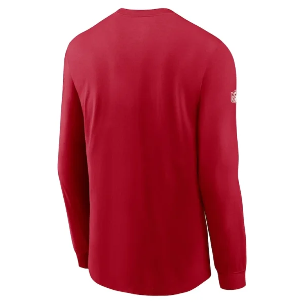 Tampa bay buccaneers nike sideline performance long sleeve t shirt Red L