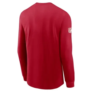 Tampa bay buccaneers nike sideline performance long sleeve t shirt Red L