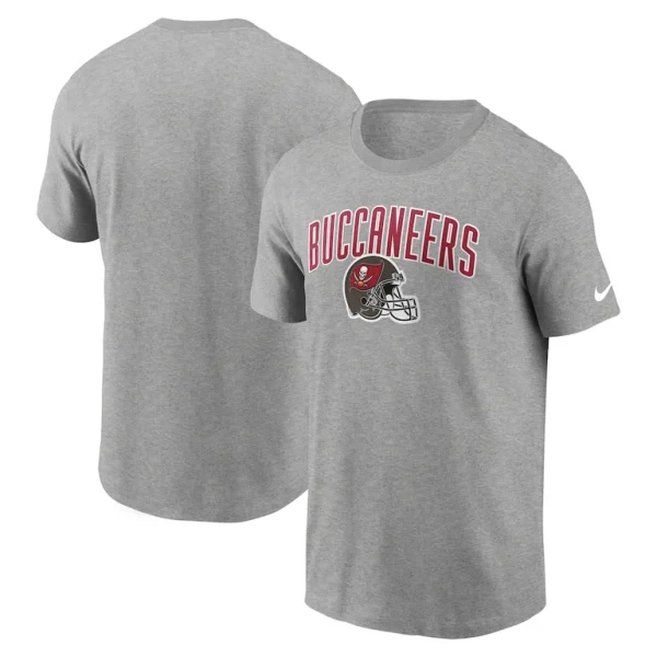 Tampa bay buccaneers nike team athletic t shirt Heathered gray