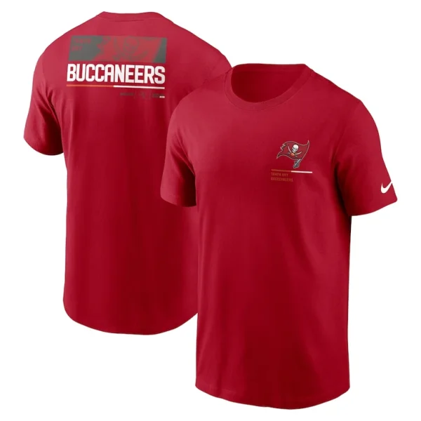 Tampa bay buccaneers nike team incline t shirt Red