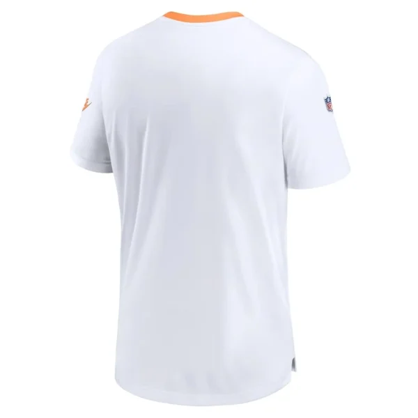 Tampa bay buccaneers nike throwback coach performance t shirt White L