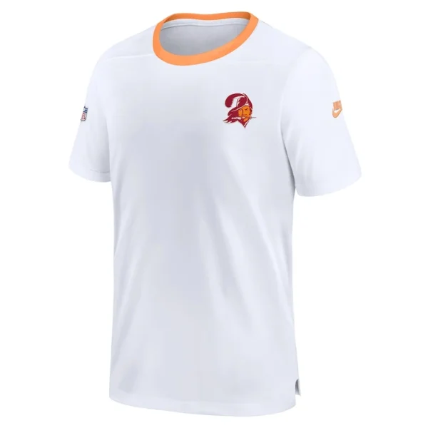 Tampa bay buccaneers nike throwback coach performance t shirt White M