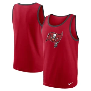 Tampa bay buccaneers nike tri blend tank top Red